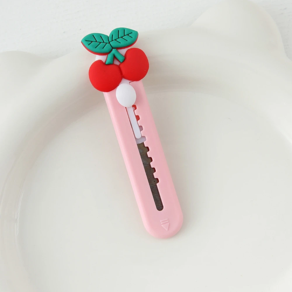 Retractable Blade Knife Portable Stationery Razor Blade Mini Utility Knife Adjustable Paper Cutter For Office Stationery Diy