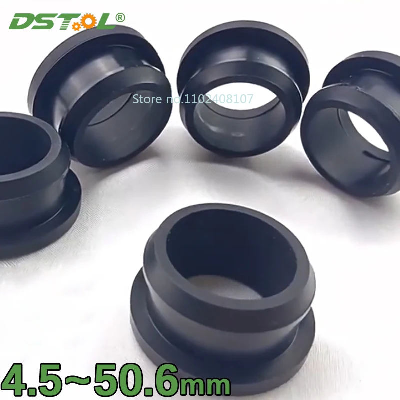 Заглушка-из-силиконовой-резины-с-перевернутым-сквозным-отверстием-черная-защелкивающаяся-втулка-45-мм-~-506-мм-кабельная-проводка-защитные-втулки-катушка