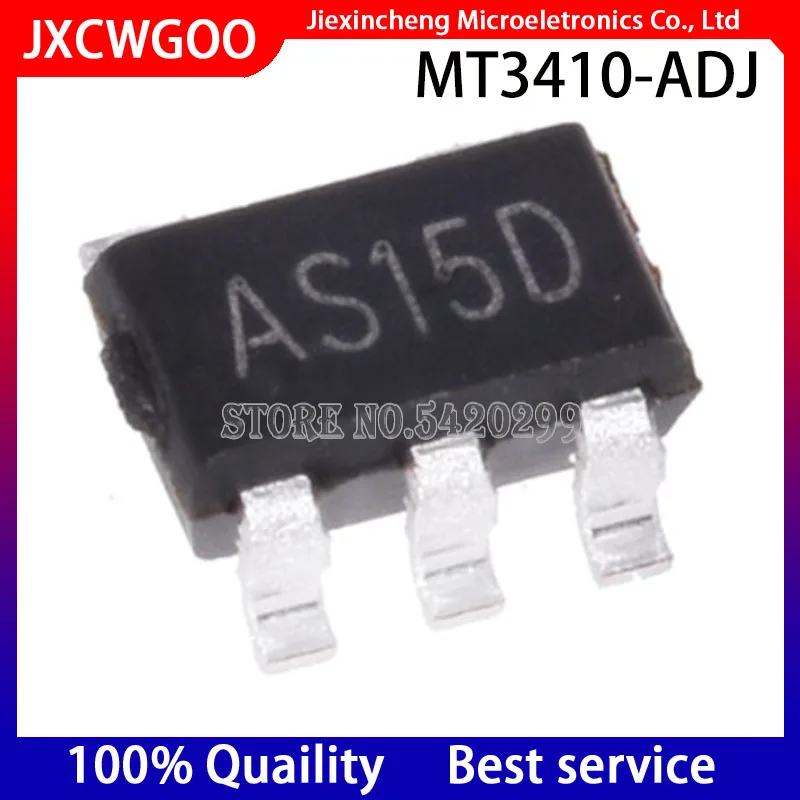 30pieces MT3410-ADJ marking:AS15D MT3410 SOT23-5  New original