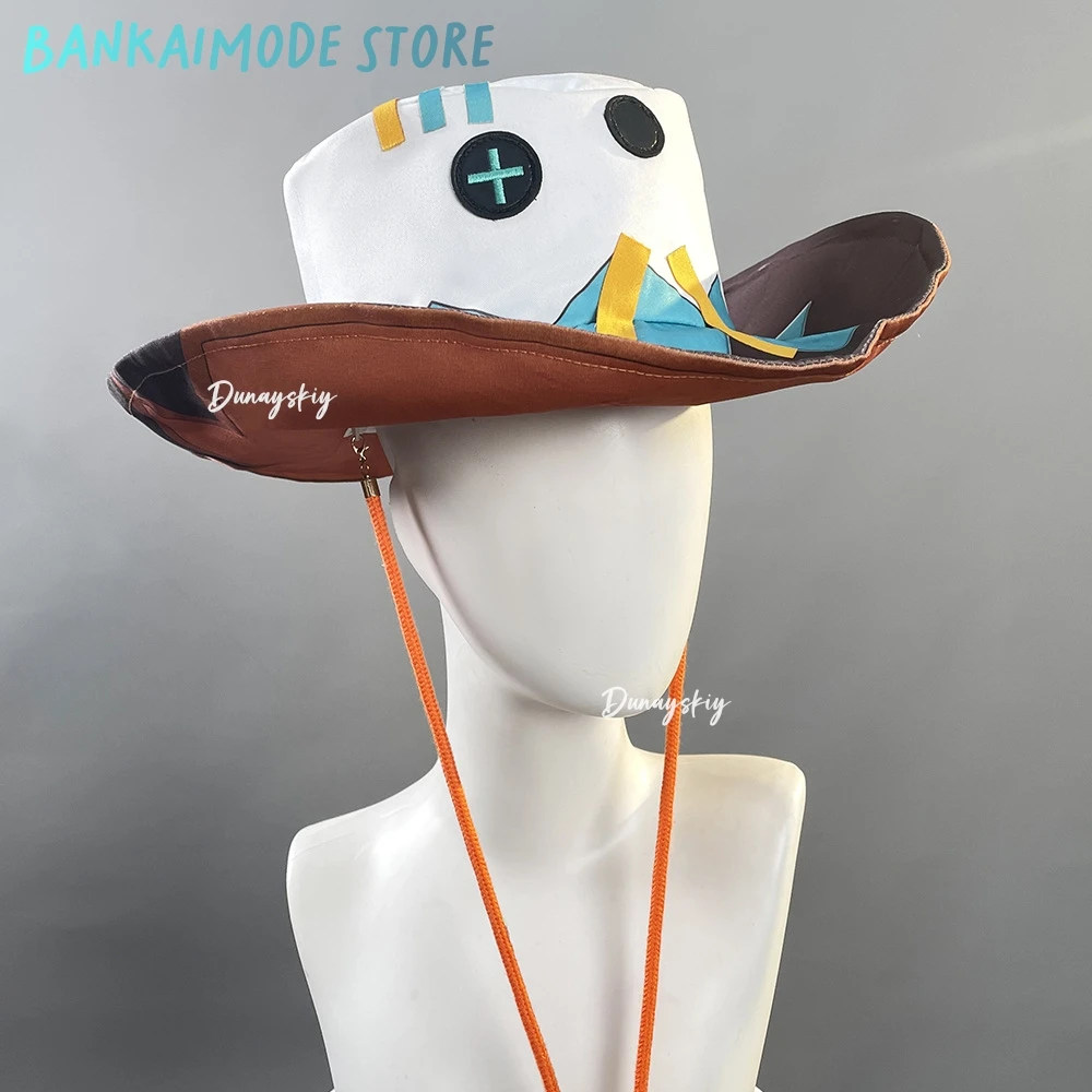 Genshin Impact Ifa Cosplay Costume Wig White Coat Uniform Outfit Hat Bag Props Full Set Men Women Girls Tlalocan Party Halloween