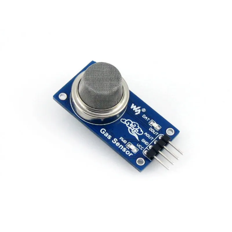 MQ-2 Gas Sensor, Gas Leakage Detector, Sensitive for LPG, propane, hydrogen, Signal output indicator