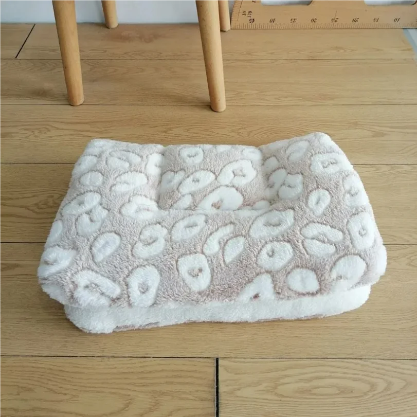 Flannel Pet Sleeping Mat Bed 4