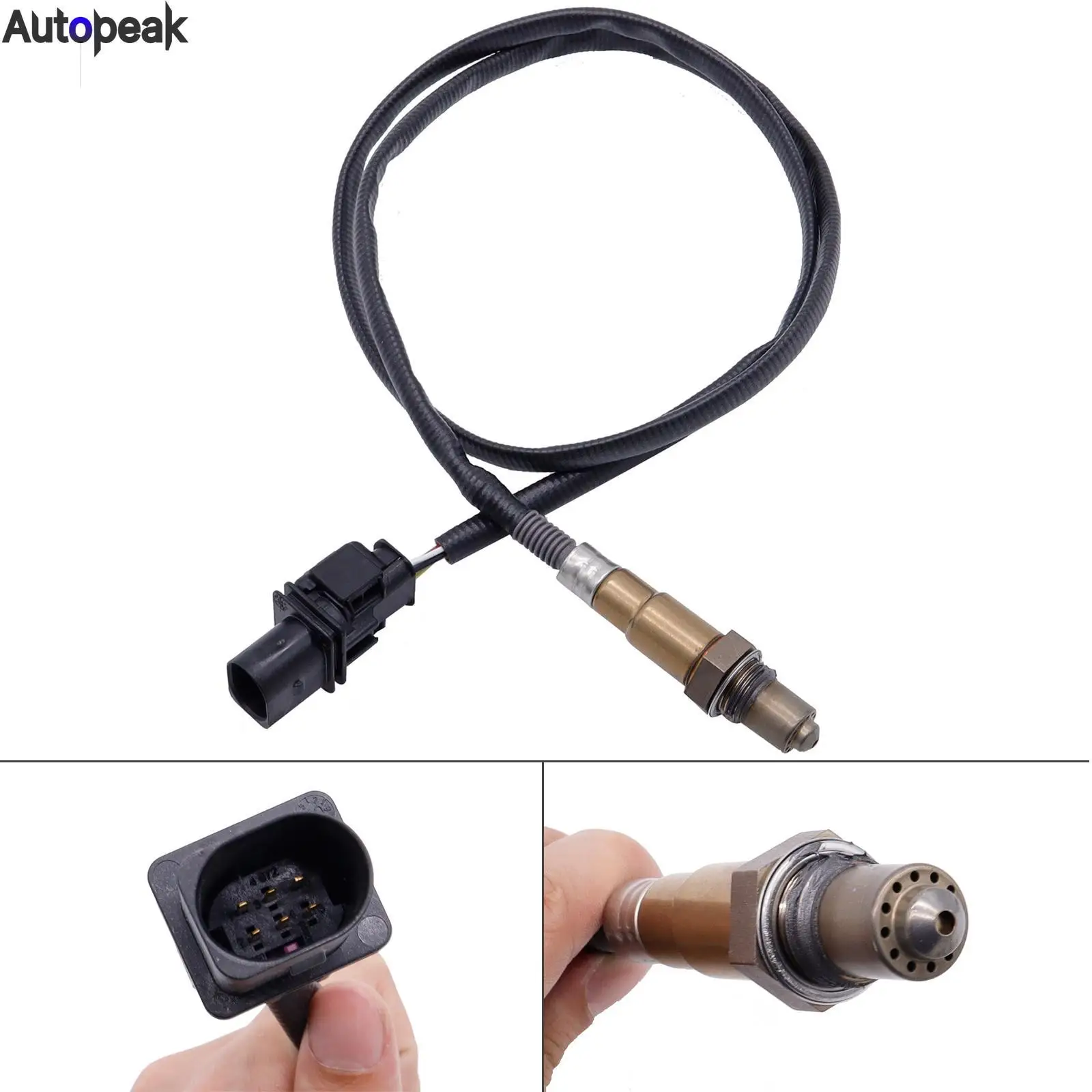 Szerokopasmowe czujniki tlenu O2 sonda Lambda stosunek paliwa do powietrza w samochodzie VW Skoda Audi lsu LSU 4.9 5 przewodów 0258017025 0 258 017 025