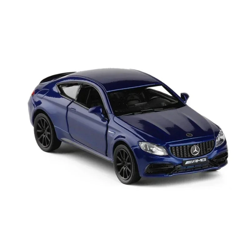 MaKeda1:36 Mercedes Benz C63 AMG Coupe Alloy Car Model Simulation Exquisite Die-cast Toy Vehicles Car Styling Pull Back Car