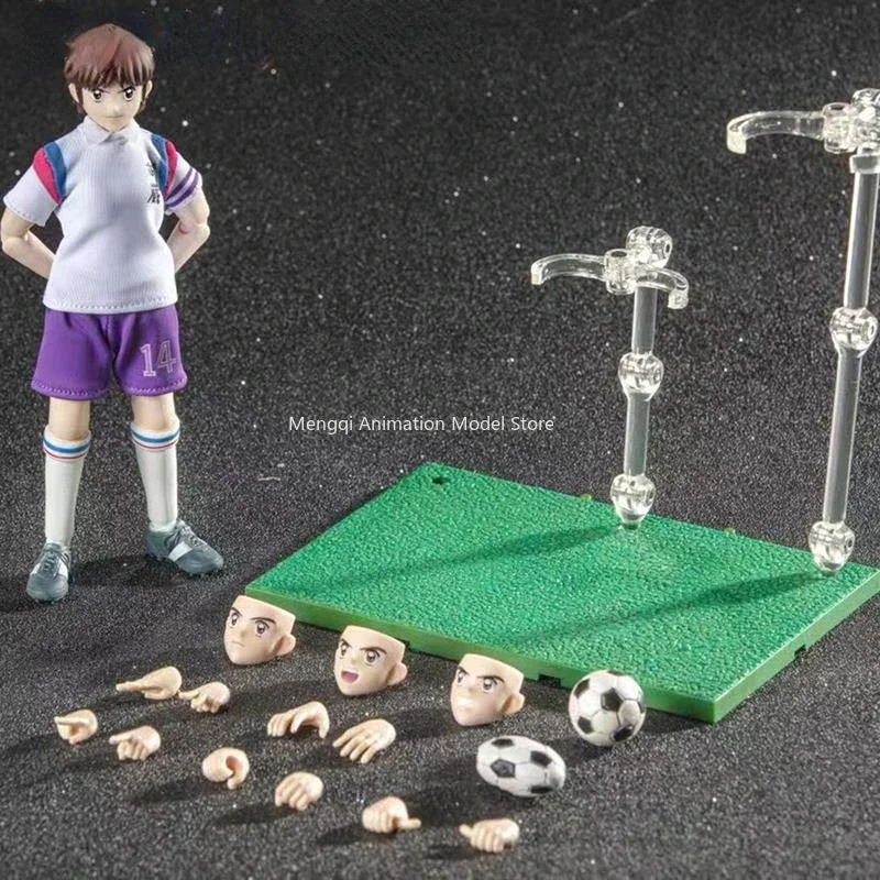 Dasin Model Great Toys Captain Tsubasa Hikaru Matsuyama / Misugi Jun / Golden 23 PVC Collection Action Figure GT model Toys 924