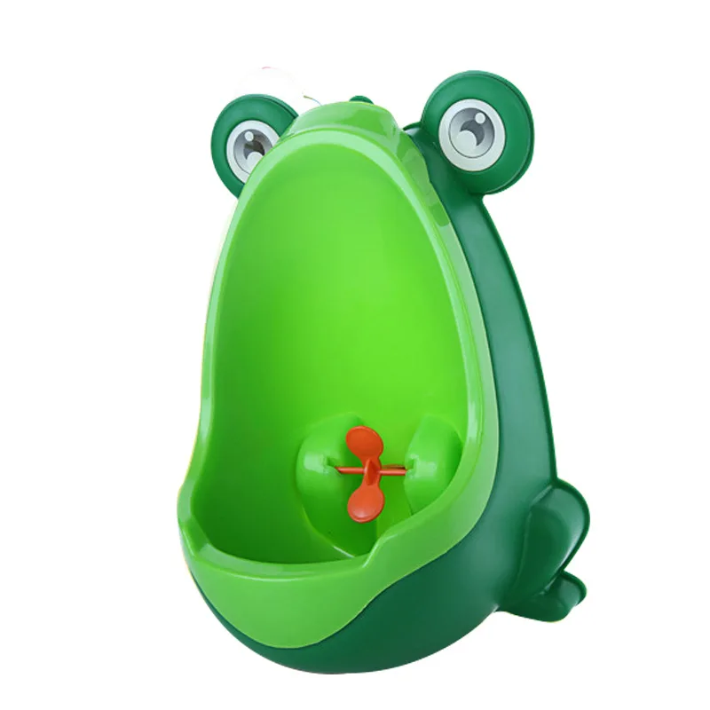 Baby Boys Standing Potty Frog Shape Wall-Mounted Urinals Toilet Training Children Stand Vertical Urinal Potty Pee Infant Toddler