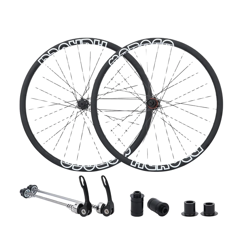 

MEROCA 27.5 29 Inch Factory Wholesale MTB Wheel Set Carbon Fiber Bicycle Wheel Disc Brake Quick Release Barrel Axle Mountain