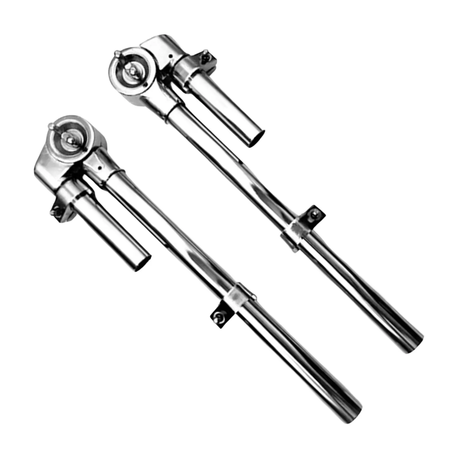 2x Drum Holder Stand Hardware for Tom Drum Percussion Instrument Replacement Accessories Spare Parts Hardware 32.7cm