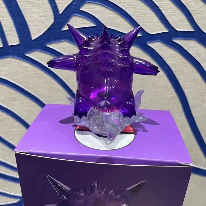 Figurine d'action transparente Pokemon Anime pour enfants, Sicilax, Gengar, beurre modèle périphérique, ornement de bureau, jouet de renforcement, cadeau d'anniversaire, 8cm