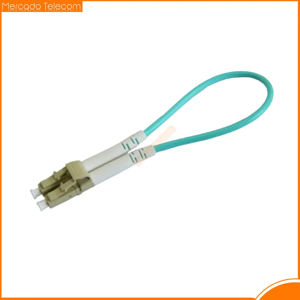 5 pcs  LC Loopback Tester LC UPC OM3 Multi-Mode 50/125 Fiber Patch Cord
