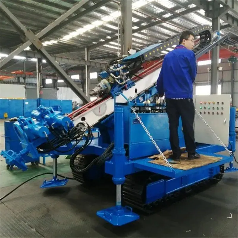 YGMDL-200 Anchor Drilling Rig Machine Crawler Type Blast Hole Drilling Rig Rotary Coal Mine Rotary Tunnel Drilling Rig