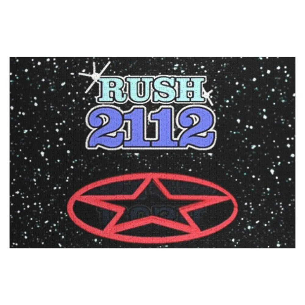 

2112 RushBand Album Cover || 008 Jigsaw Puzzle Toddler Toys Works Of Art Customized Gifts For Kids Wood Adults Puzzle