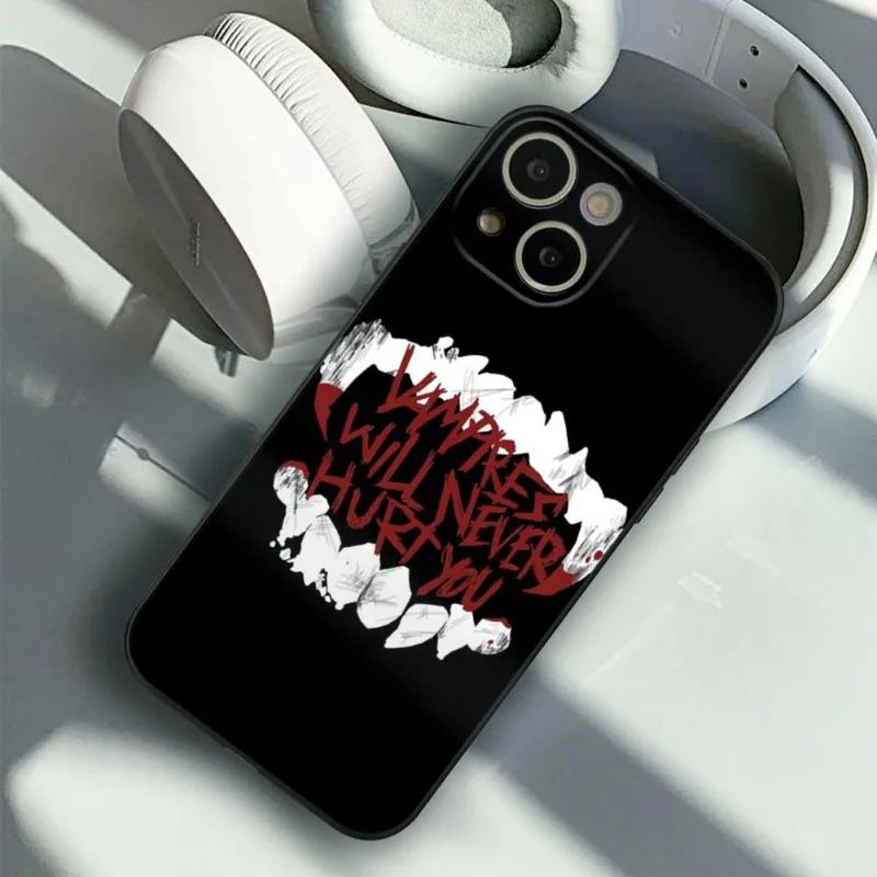 My Chemical Romance Phone Case FOR IPhone 14 13 11 12 Pro 8 7 Plus X 13 Pro MAX XR XS MINI SE 2020 Black Covers