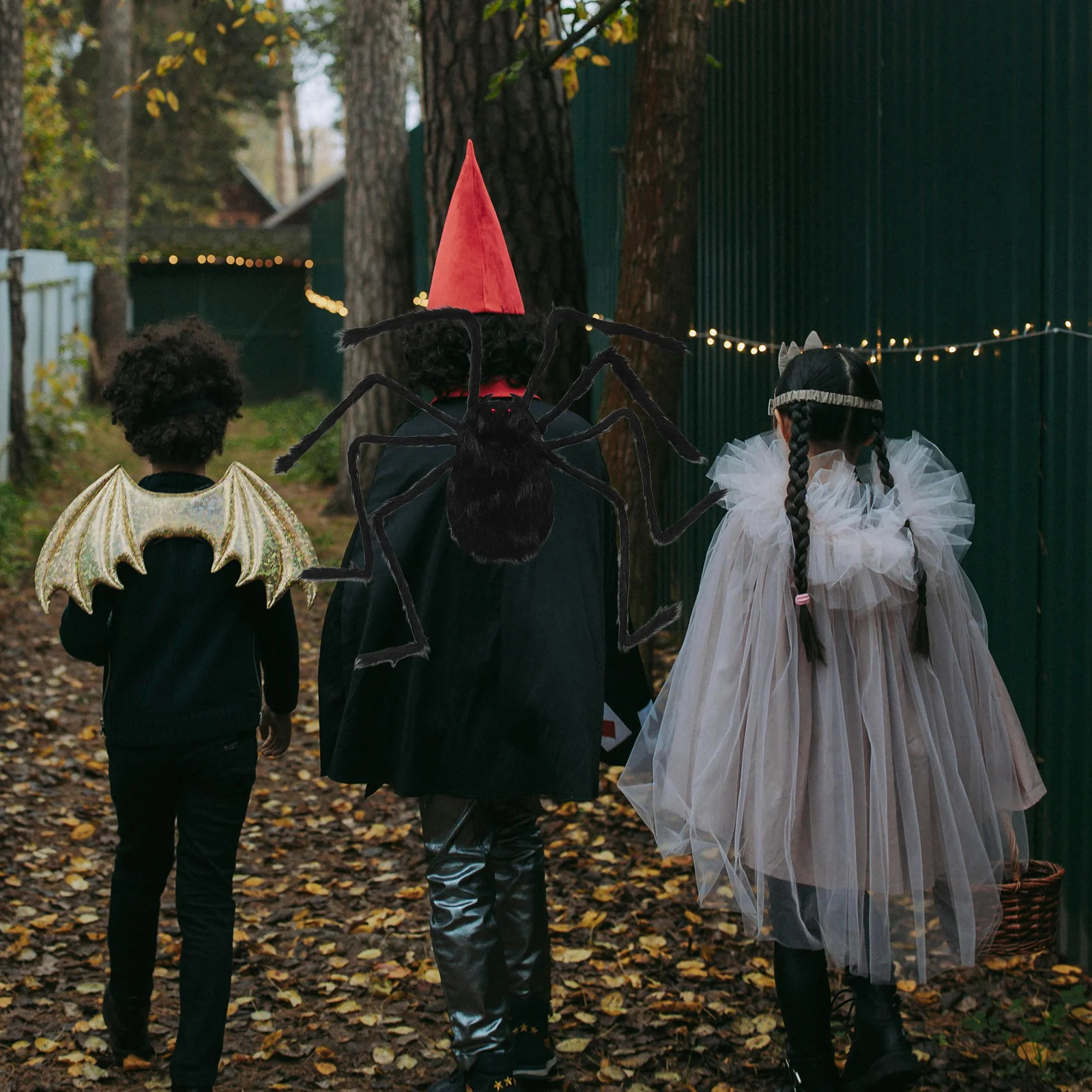 

Halloween Giant Spider Costume Adjustable Straps Large Realistic Spider Party Cosplay Decoration Halloween Spiders Large