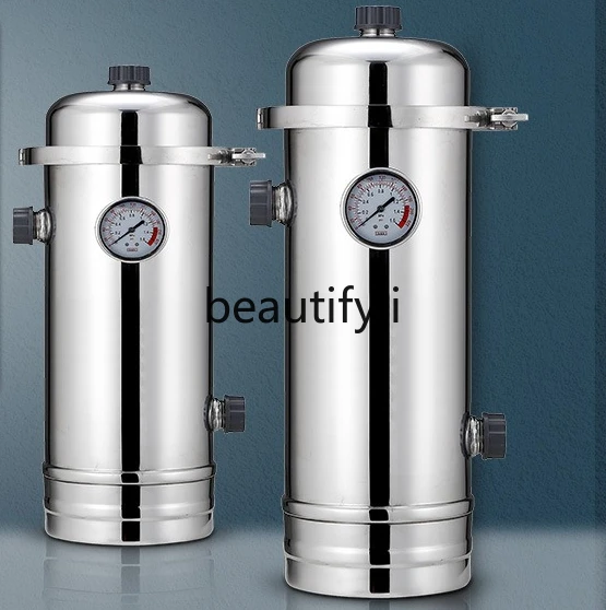

Central water purifier household and commercial direct drinking rural well tap water pipe sediment pre-filter