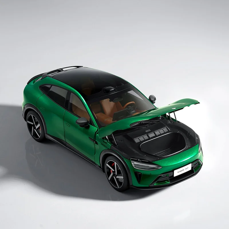 New In Stock Original Factory 1:18 Xiaomi Yu7 Alloy Miniature