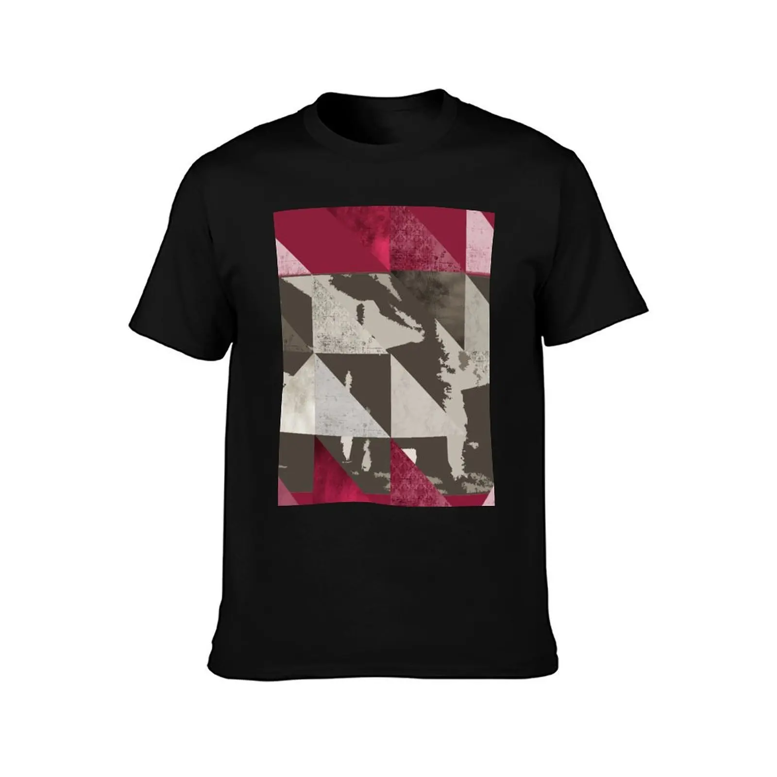u2 unforgettable fire - triangles T-Shirt Summer Casual Cotton Tee Oversized Streetwear Tops Vintage Graphic Print