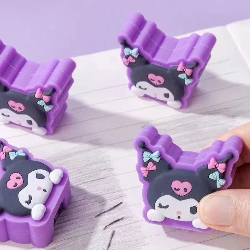 Sanrio MyMelody Kuromi Puntenslijper Gum 2-in-1 meisje Cartoon briefpapier student schoolbenodigdheden Kinderen Dag gift