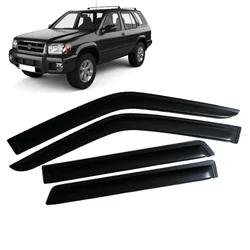 Window Visor for Nissan Pathfinder R50 1996 1997 1998 1999 2000 2001 2002 2003 2004 Wind Deflectors Rain Guards Door Visor Vent