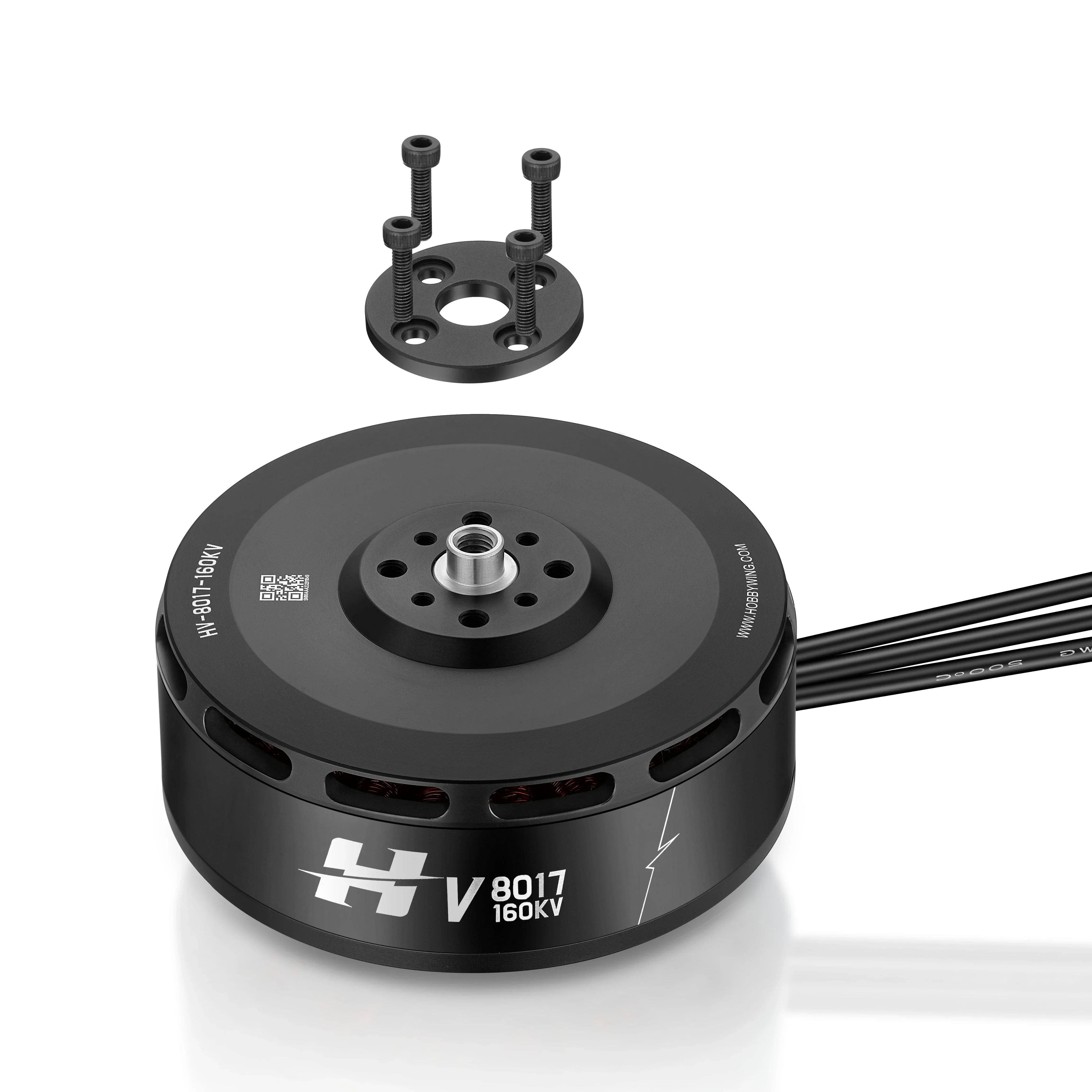 SmCpImported High-precision Bearings Hobbywing V8017 12S 130a MAX 22.5kg V-Motor 10kg DC Motor For Vtol Done 40kg Take Off Weigh