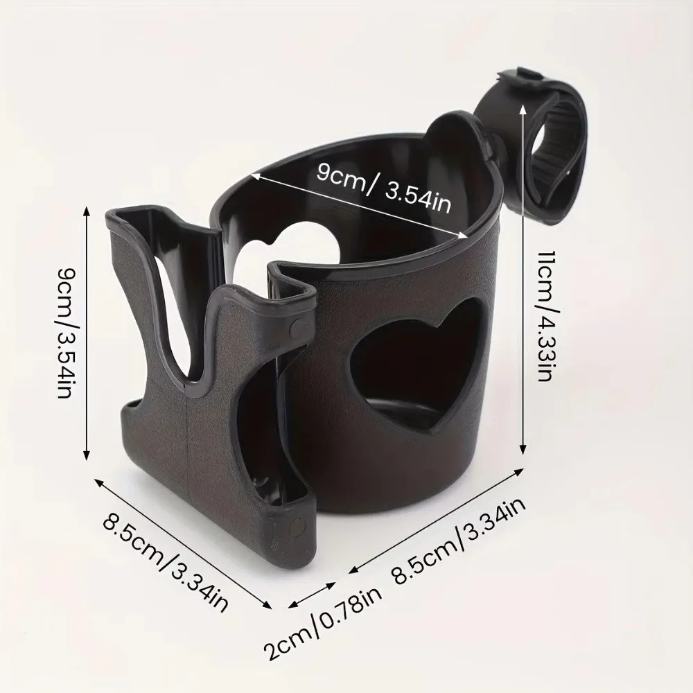 Portable 2-in-1 Stroller Cup Holder Universal Multifunctional Stroller Accessories Cup Holder Infant Care