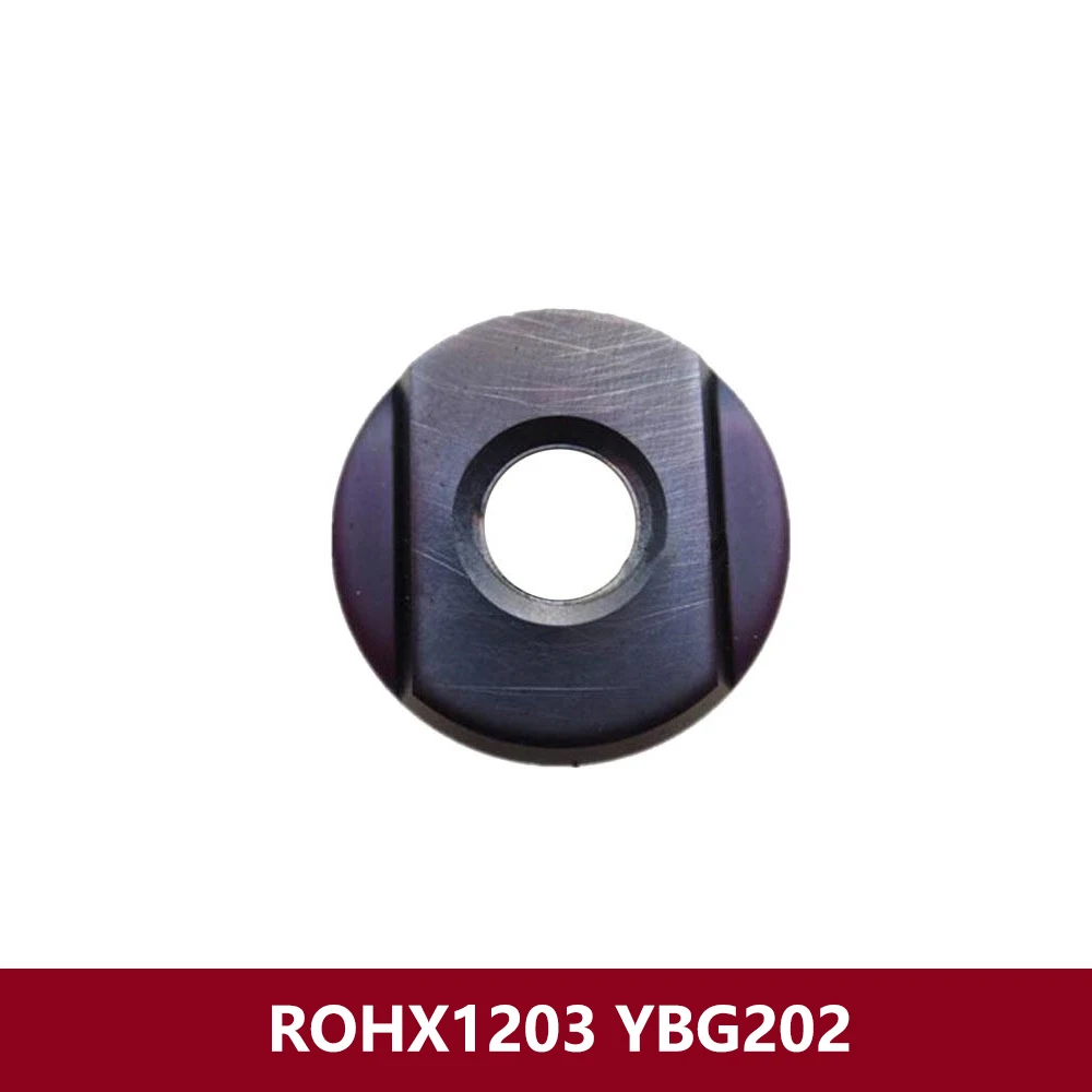 

ROHX1203 YBG202 Original ROHX 1203 ROHX12 Milling Cutter Carbide Inserts Turning Tools Holder Machine CNC Lathe Shank Blades