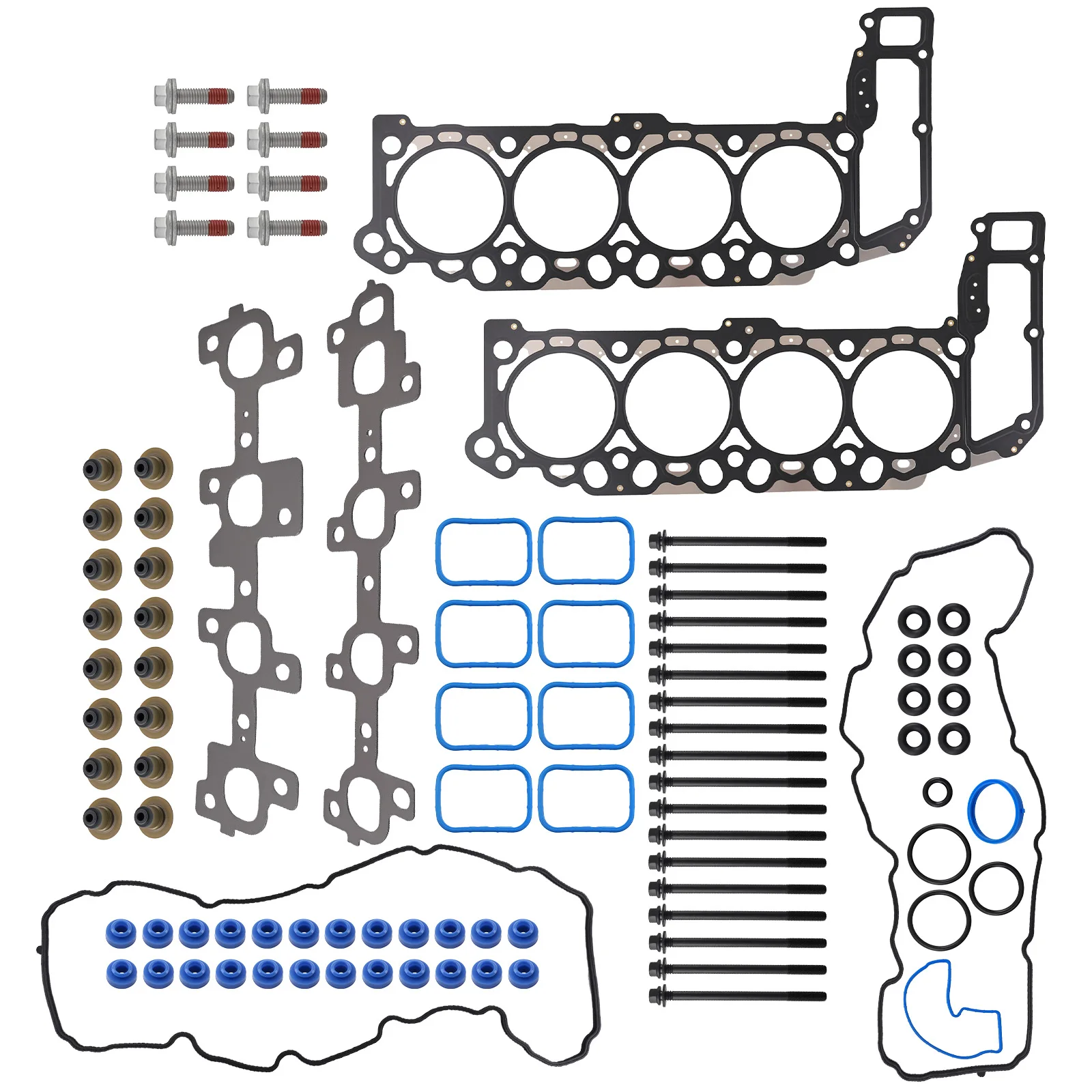 

MLS Head Gasket Set w/ Valve Seals & Bolts for Dodge Durango Jeep Grand 4.7L V8