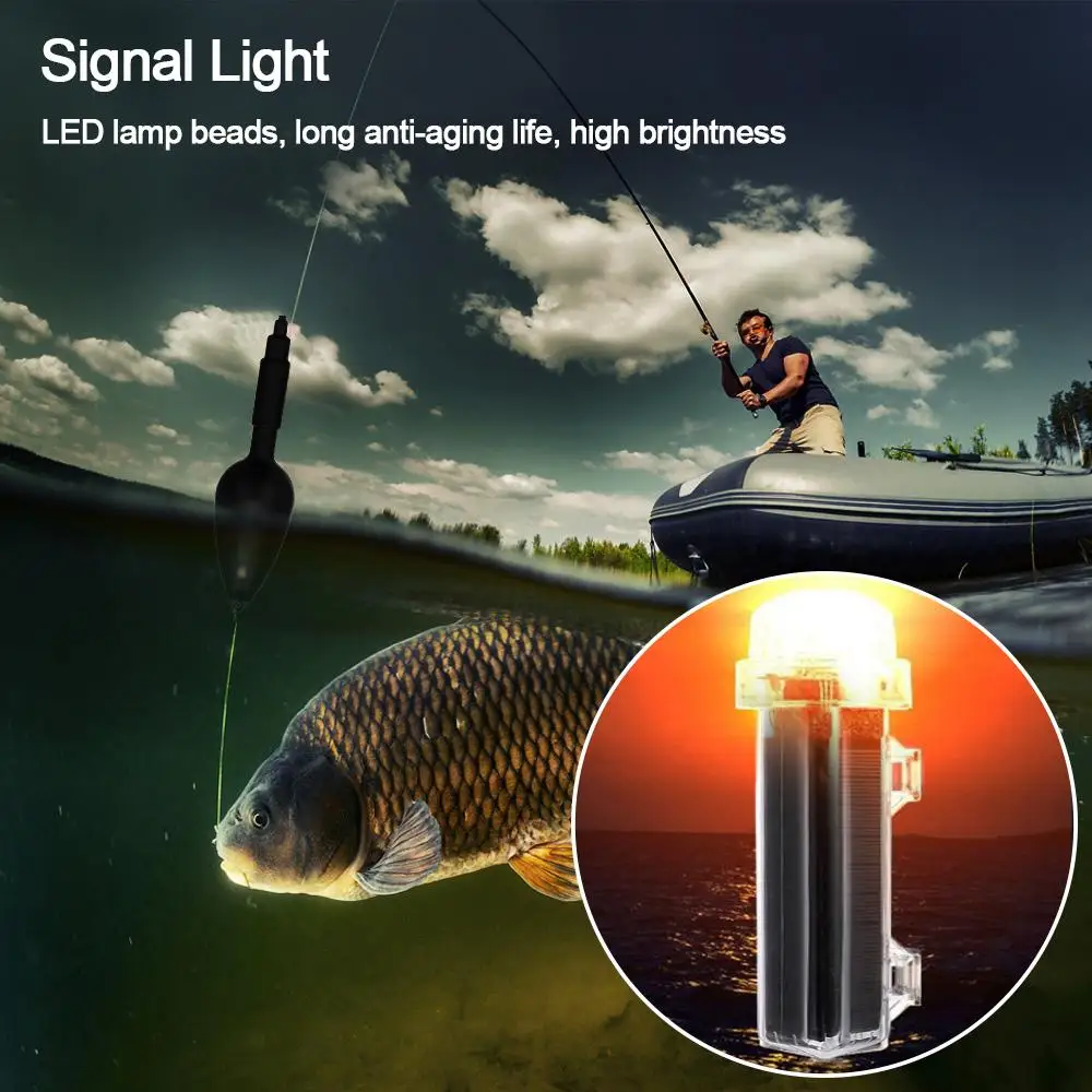 

Outdoor Lighting Waterproof Solar Net Mark Light Solar Dual Mode Anchor Light Net Flash Warning Light Outdoor