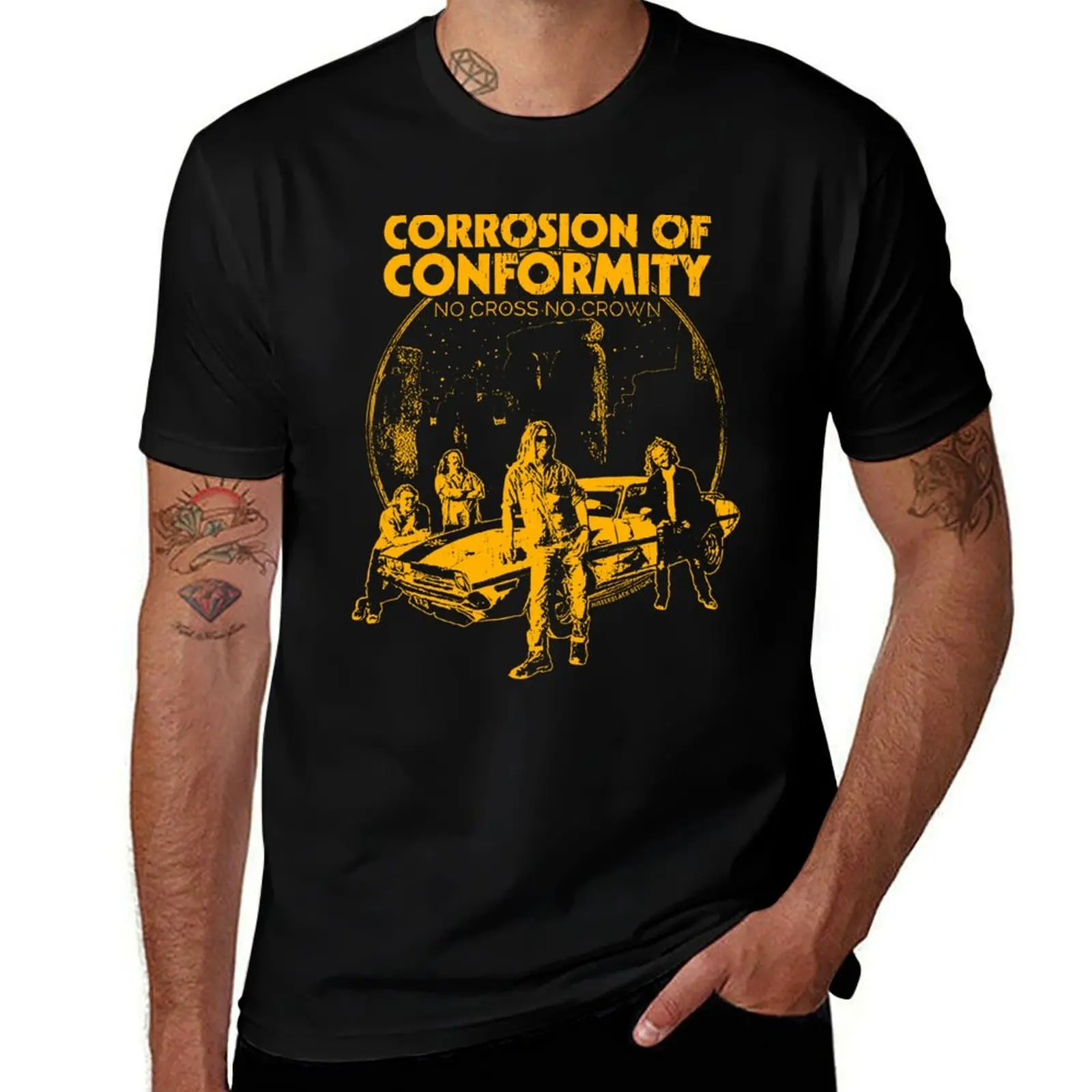 

Corrossion Of Conformity T-Shirt cotton t shirt man black cotton t-shirt plain for man package man t shirt cotton T-shirt