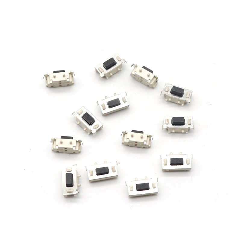 

【200-50PCS】3*6*3.5MM 3*6mm 3X6X3.5 Micro Tactile Tact Keys Buttons SMD Push Side Button Switches