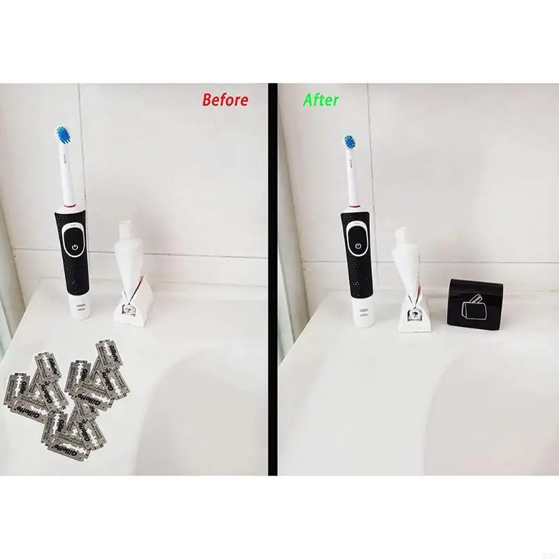 A0NC Прочная безопасность для ящика для хранения бритвенных лезвий Съемное нижнее лезвие для утилизации C