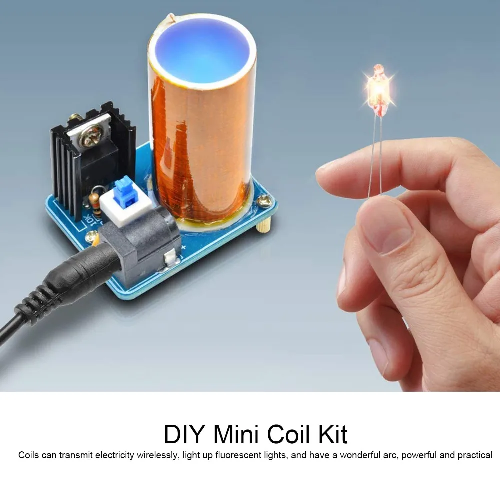 High Efficiency Mini Coil Kit DIY Electronics Finished Product Coil Module High Voltage Durable Magic Props Technology Learning