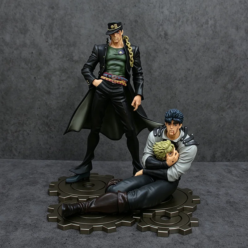 

JoJo's Bizarre Adventure Crusaders Jotaro Kujo Action Figure, Anime Jonathan Joestar Model Statue Collectible Figure
