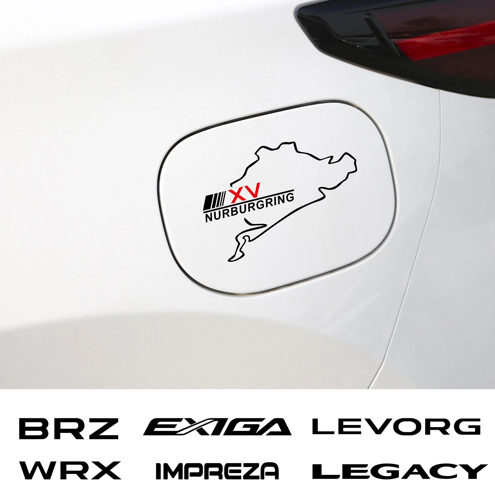 

Car Reflective Fuel Tank Cap Sticker For XV IMPREZA WRX CROSSTREK BRZ OUTBACK FOTRSTER LEGACY LEVORG FPREST EXIGA ASCENT TRIBECA