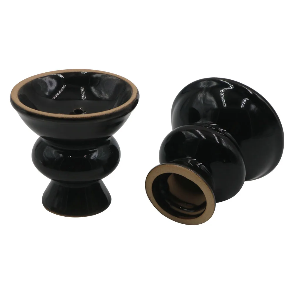 SY Ceramic Tobacco Head Funnel Bowl For Shisha Hookah Charcoal Holder Heat Keeper System Chicha Narguile Accessories Sheesha