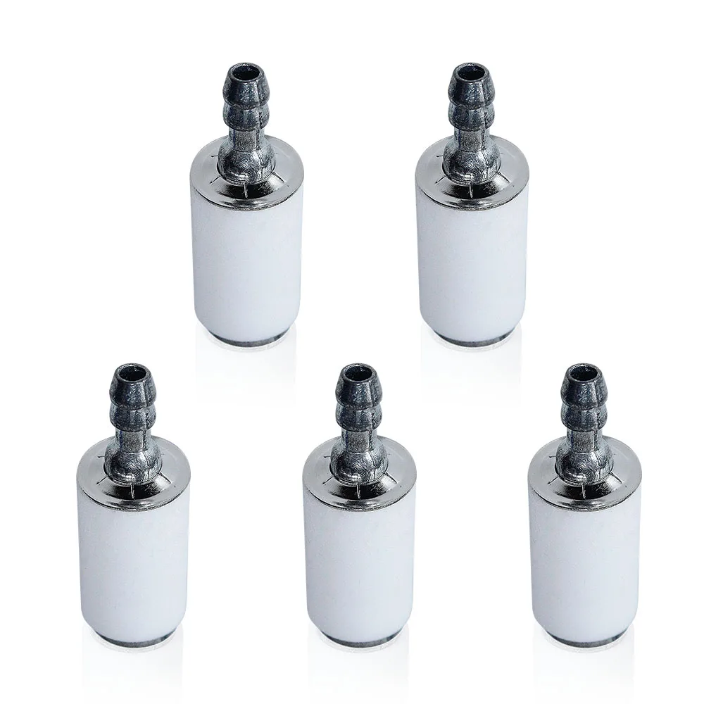 5pcs Fuel Filter For Husqvarna 124C 124L 125C 125E 128C 128R Poulan Craftsman Trimmer Lawn Mower 530010897 530014362