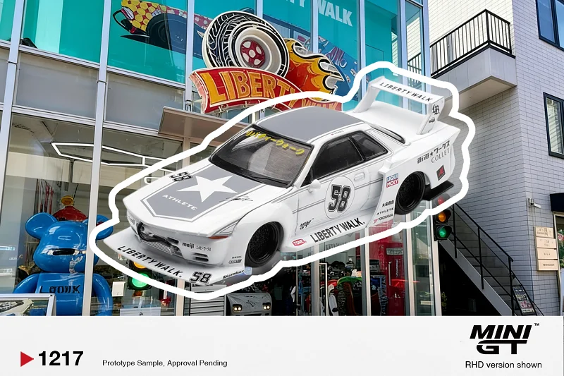 

Предзаказ: Коллекционная модель TSM MINI GT 1:64 Skyline R32 Kaido Works TAS 2025, литая под давлением, миниатюрная машинка, подарок