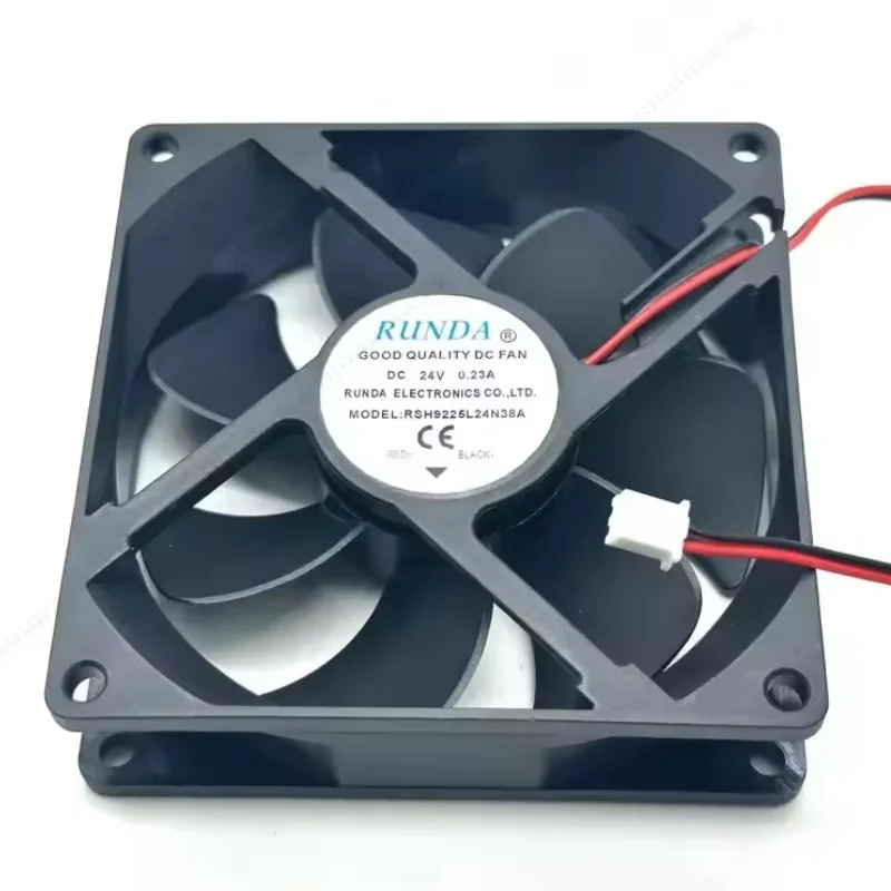 RUNDA RSH9225L24N38A DC 24V 0.23A 9225 9.2cm Server Cooling Fan