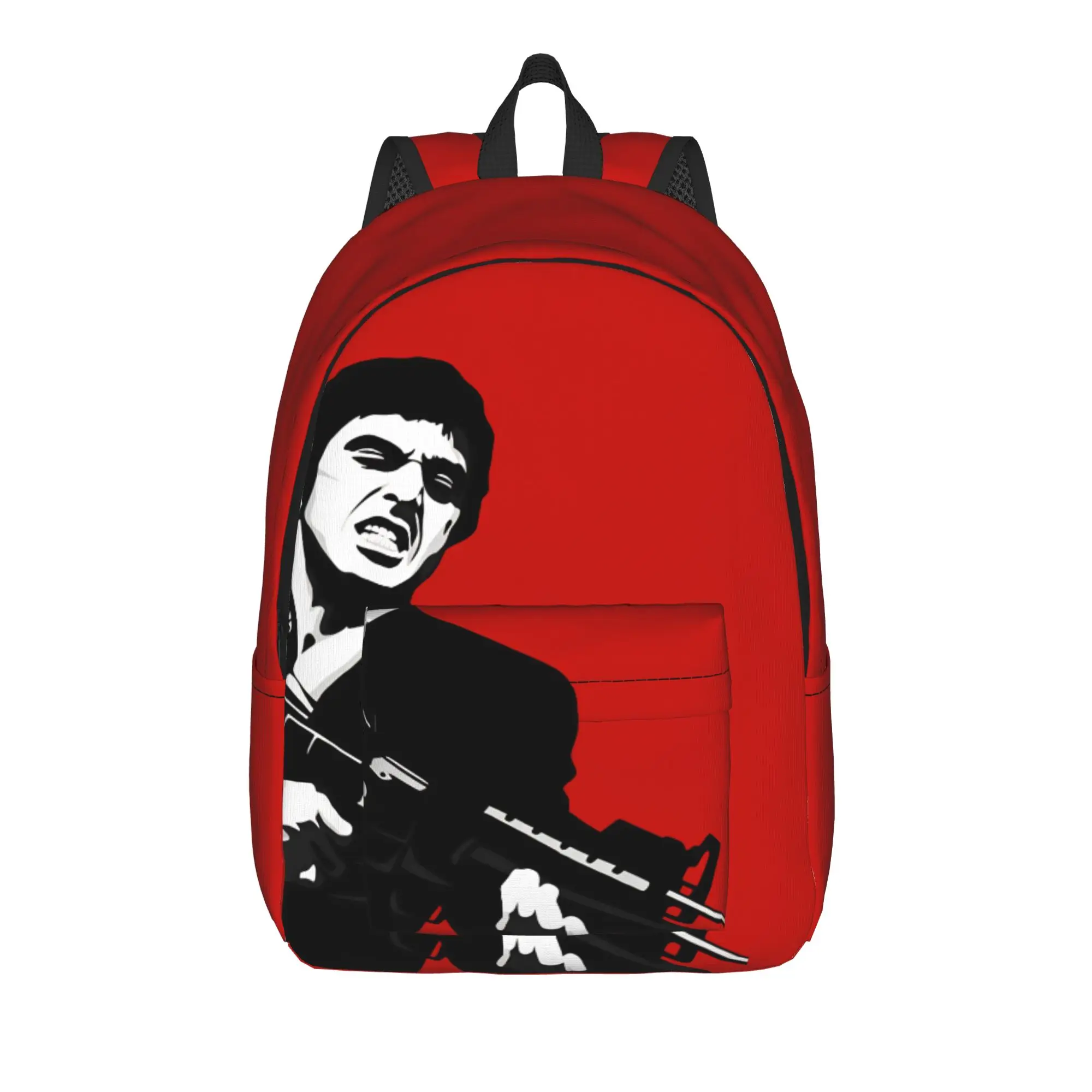 Scarface Backpack  Men Polyester College Backpacks Big Kawaii School Bags Rucksack
