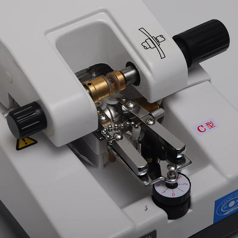 

Glasses equipment, slotting machine LY-1800C spectacle lens slotting machine, stainless iron panel PC blade