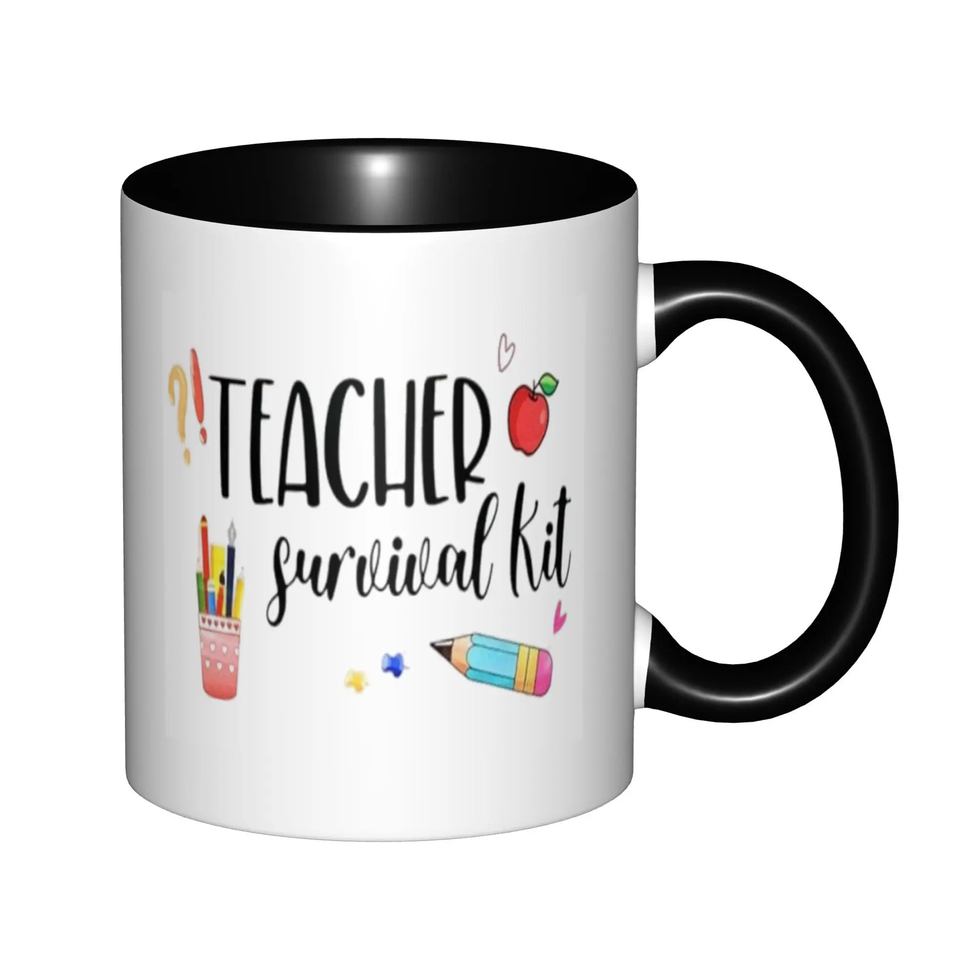 

Graduation Gifts Unique Christmas Ideal for Teachers Mugs With Black Handle Birthday Coffee Mugs Ceramic Tea Cups 11oz