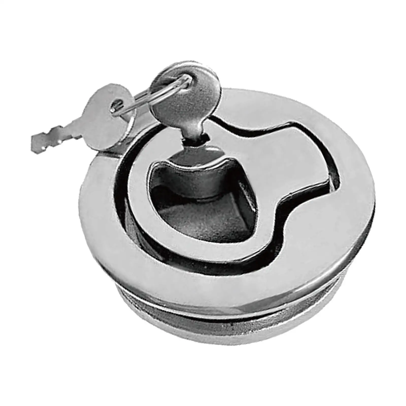 Round Pull Latch Lock Multipurpose Practical Sturdy Noiselessly Marine Boat for