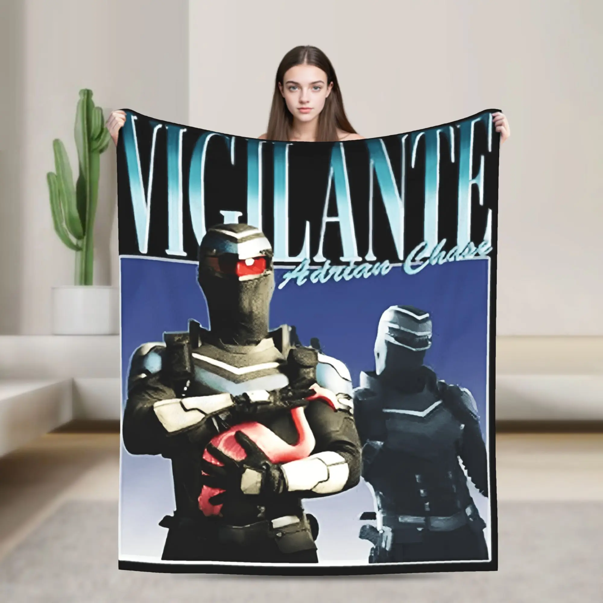 Vigilante Peacemaker s بطانية ناعمة للغاية للأطفال سرير قطيفة يلقي نمط غرفة المعيشة الفانيلا المفرش غطاء سرير أريكة #1