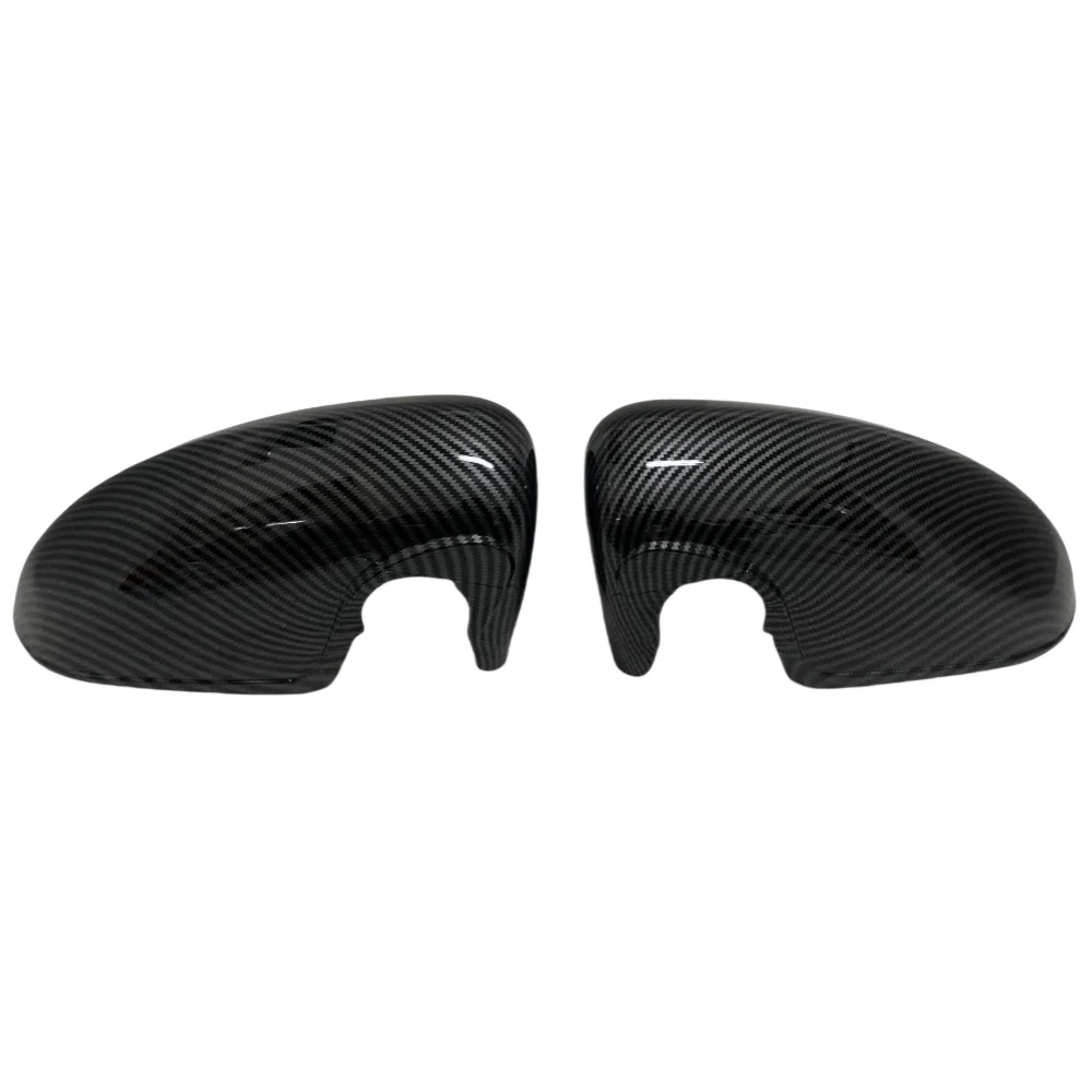 Pair Replacement For Vauxhall OPEL Corsa D 2006-14 E 2014-2019 Rearview Side Mirror Covers Cap  Rearview Mirror Cap Covers