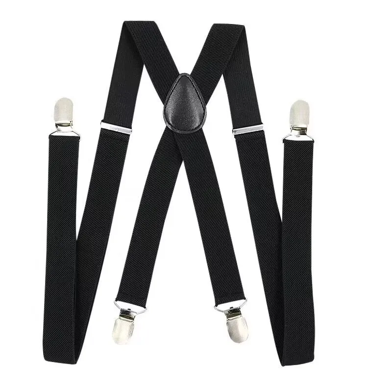 حزام حمالات X-Back عصري - شريط خصر ناعم قابل للتعديل مقاس 3.5 سم مع أزرار إطباقية زهرية، طراز فاسق ريترو للنساء/الرجال