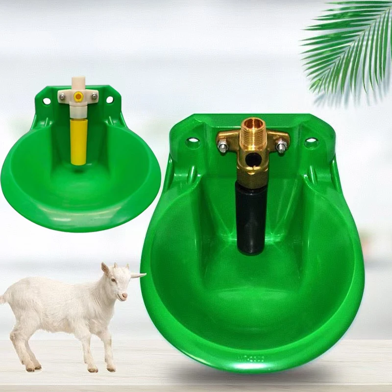 

Sheep Goat Automatic Drinking Bowl Trough Goat Water Tank Sheep Drinker Sheep Feeder Farming Copper Value Farm Drinker Tool