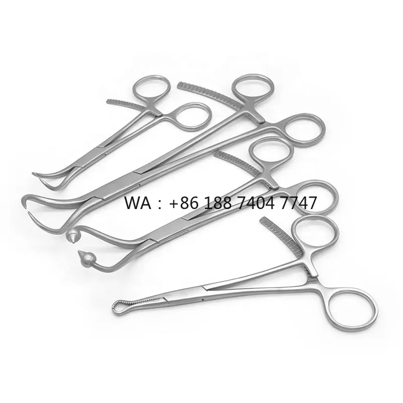 Small Animal Orthotic Instruments Bone Holding Forceps and Reduction Forceps with Bone Plate Locking for Dogs