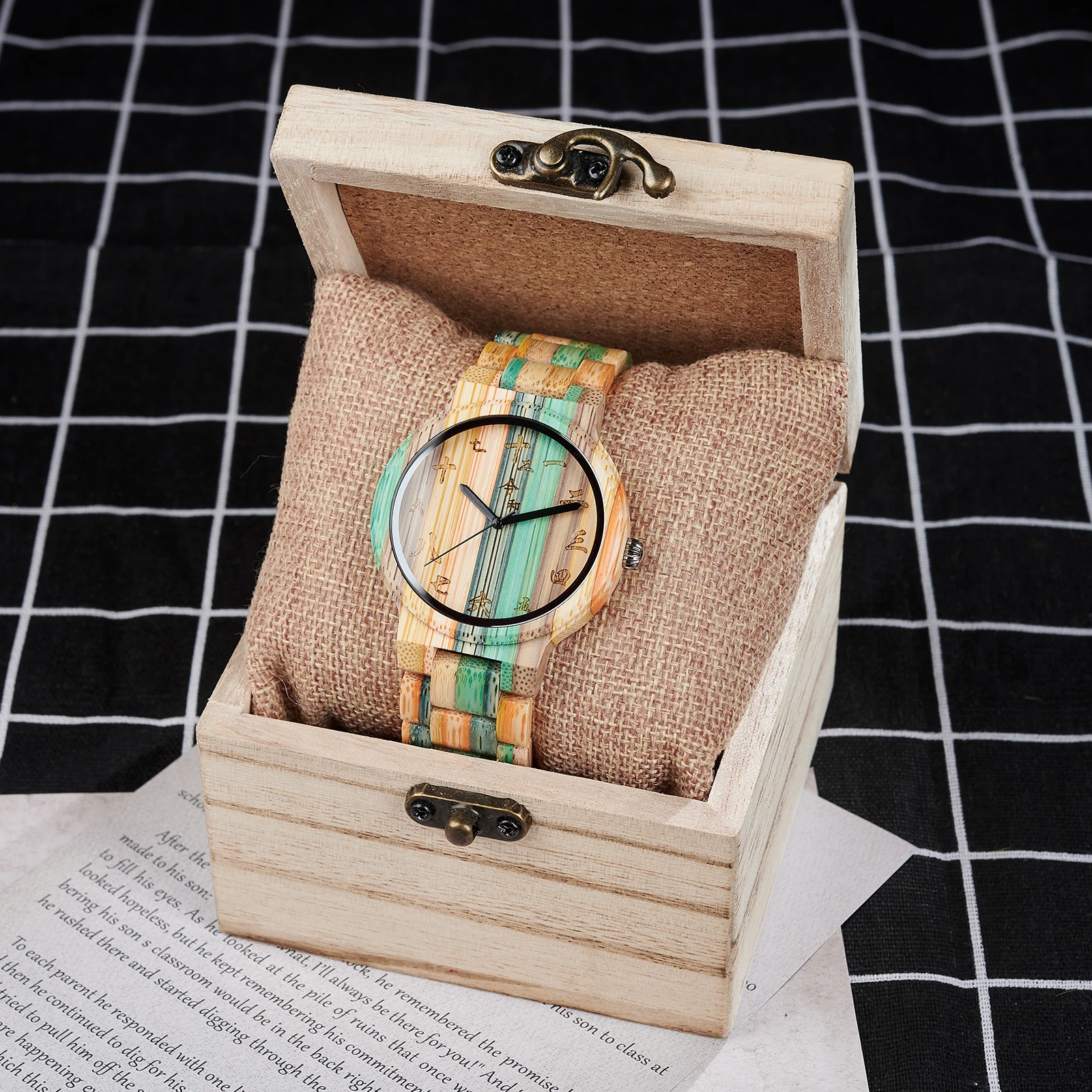 BOBO BIRD coppia in legno orologi al quarzo per uomo moda donna orologio da polso relogio feminino regalo orologi Vintage personalizzati