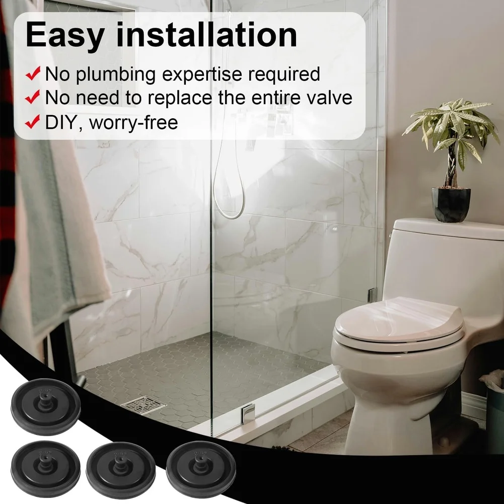 Replacement Seal Compatible with Well Known Toilet Fill Valve Models 200 400 747 Featuring Rubber Construction