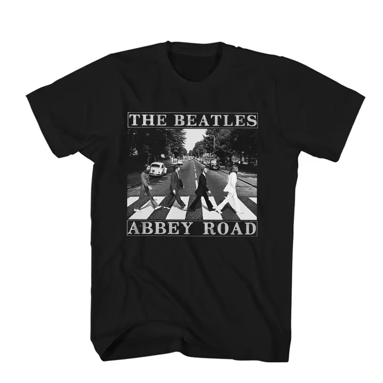 2026 Retro Album Cover Music Graphic Short Sleeve T-Shirt, Kids Adults Crew Neck Tee, Classic Rock Inspired Loose Casual Top